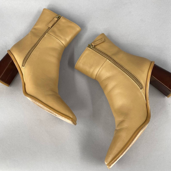 ALOHAS West Boots Size 9 Square Toe with block heel women's heels - Picture 4 of 14